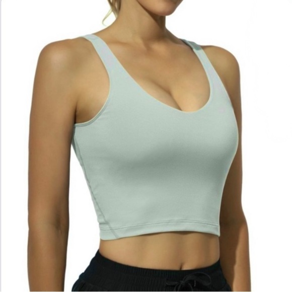 Promover Sports Bra Women Longline Medium Support Workout Bra - Picture 1 of 11